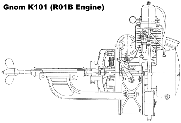 Gnom K101 (R01B) Engine